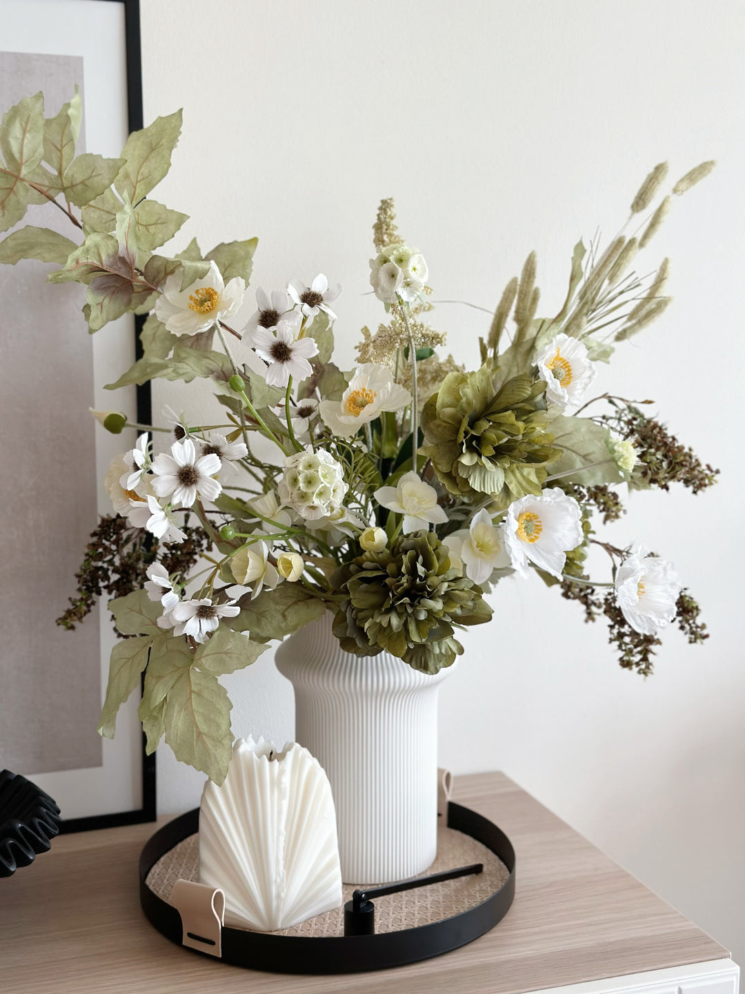 Matcha Latte Bouquet (front facing)