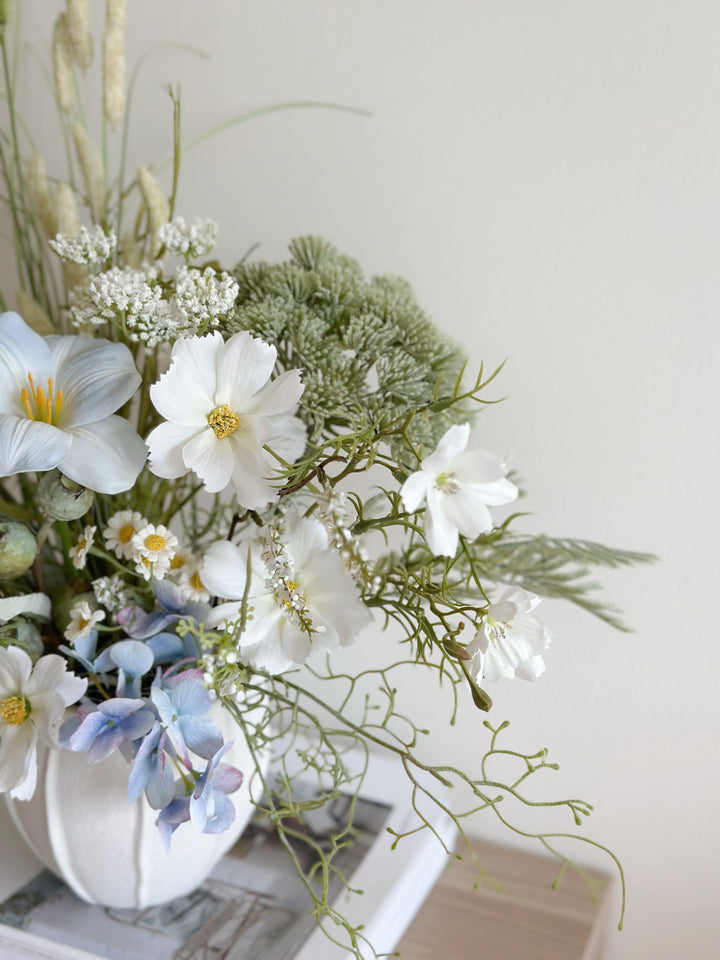 Cloud Kissed Wildflower Garden In The Pot (1-sided)