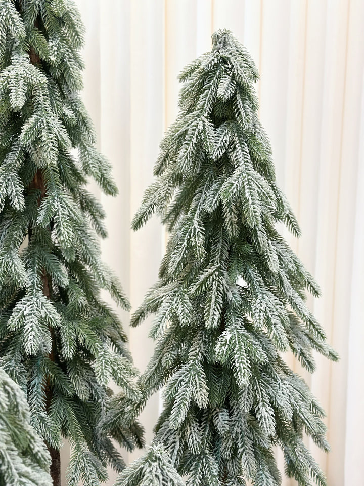 Snow-Kissed Evergreen Pine Trees (5 sizes)