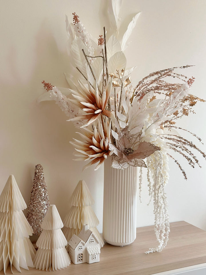 Opulent Champagne Bloom in The Vase