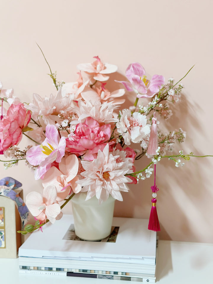 Lunar Elegance Blossoms in the Pot (1-sided)