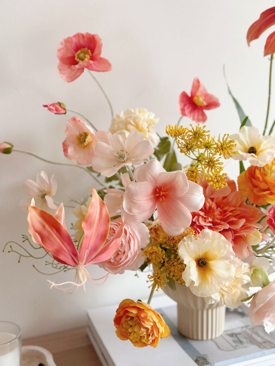 Sunlit Bloom Symphony In The Pot (1-sided)