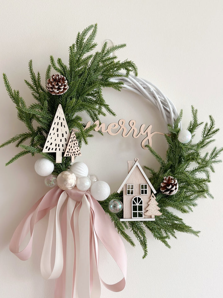 Merry Woodland Charm Wreath