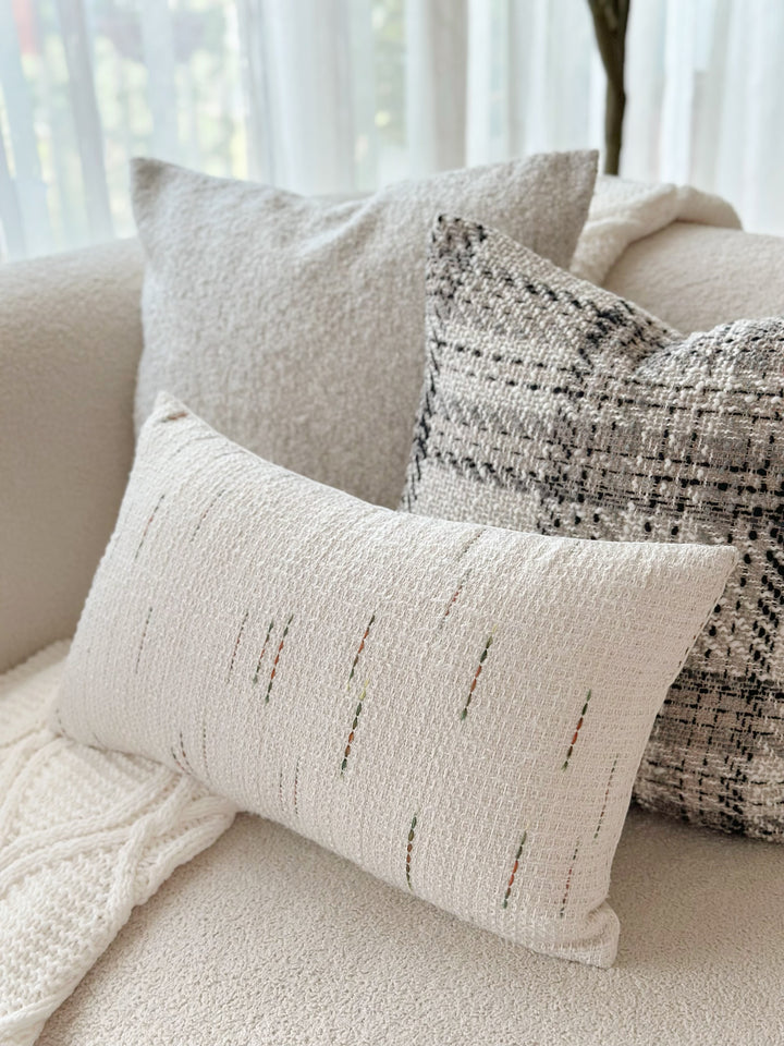 PRE-ORDER (25/09-01/10): Serene Stripes Woven Waist Cushion Cover