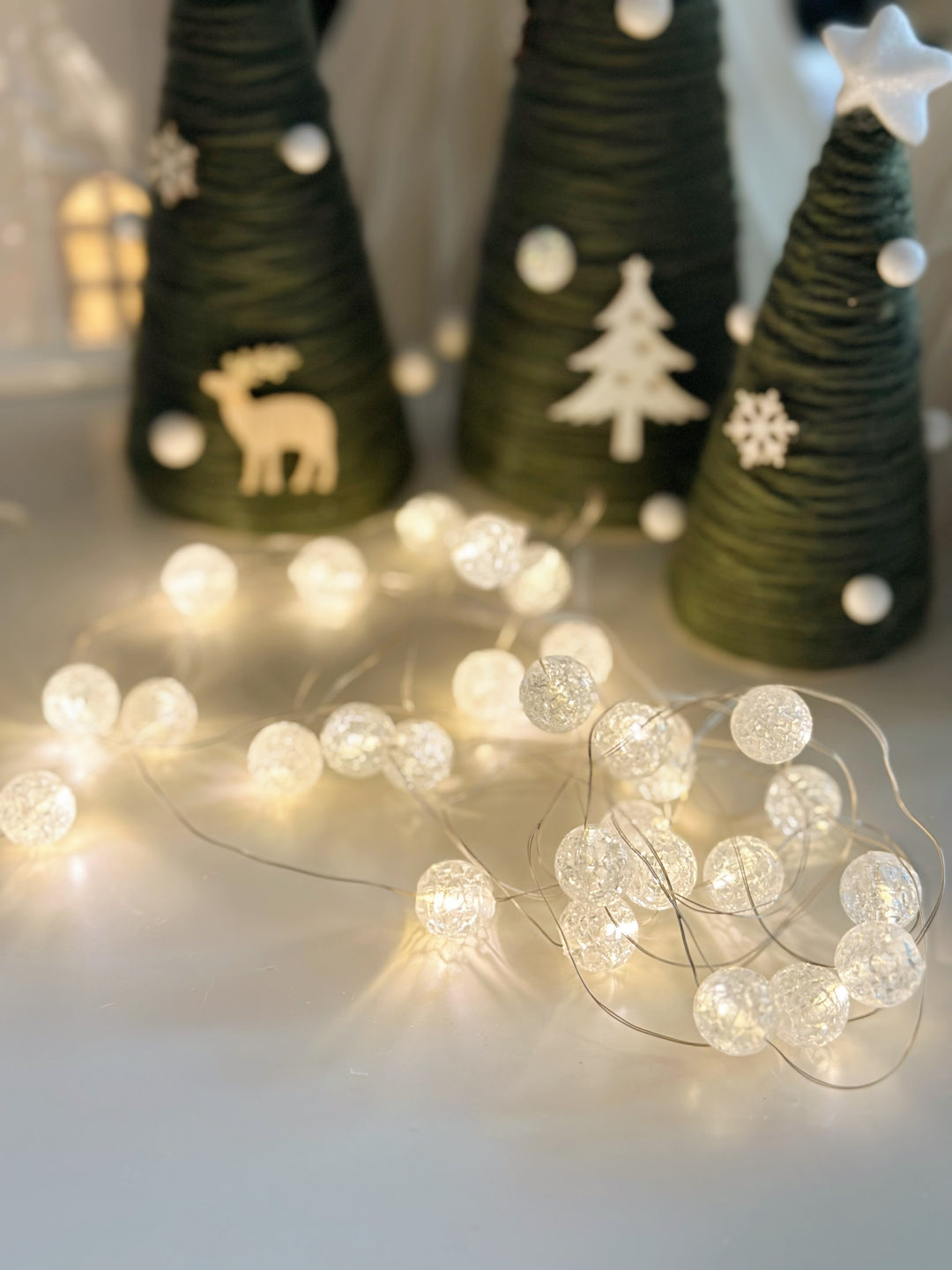 Candy Glow Bauble String Lights