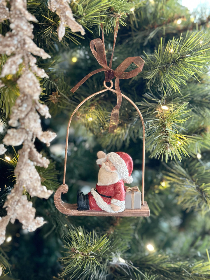 PRE-ORDER (21-25 Nov): Santa’s Sleigh Swing Hanging Ornament