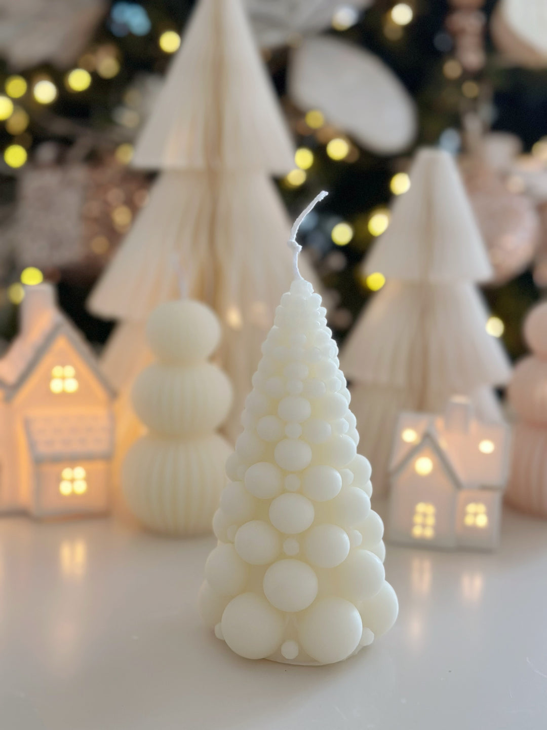 Bauble Tree Candle