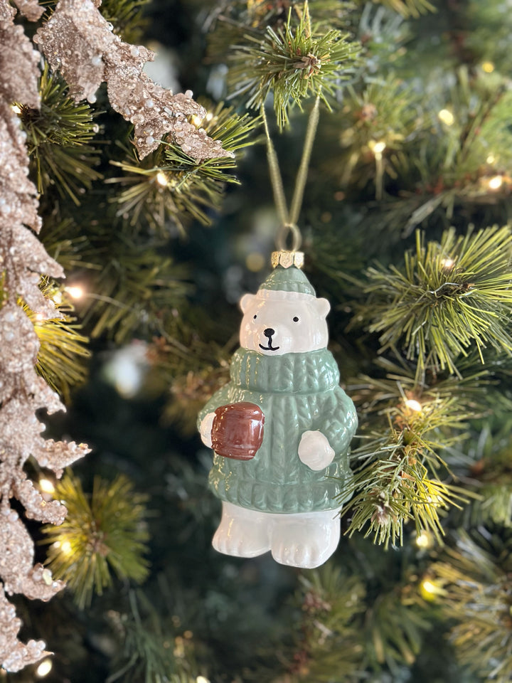 Cozy Cocoa Polar Ornament