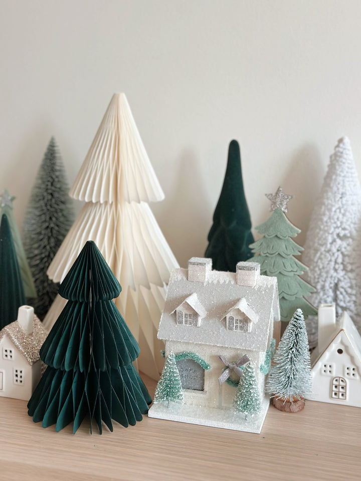 PRE-ORDER (21-25 Nov): Evergreen Fold Paper Tree Set (set of 2)