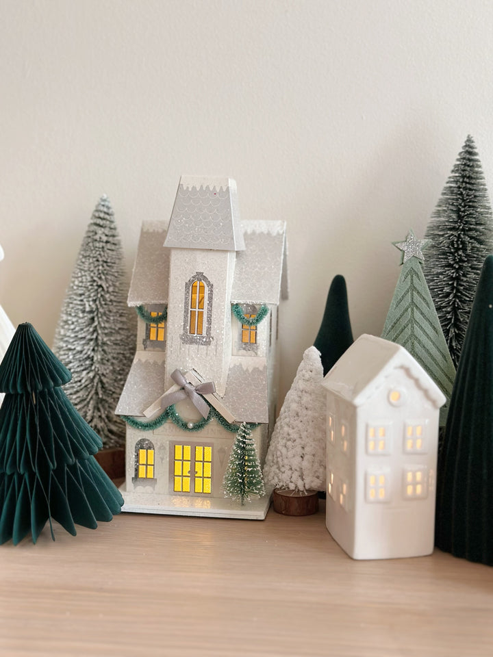 PRE-ORDER (21-25 Nov): Evergreen Fold Paper Tree Set (set of 2)