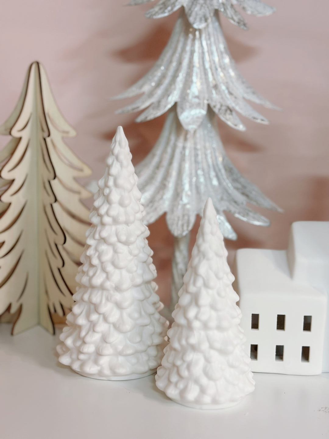 PRE-ORDER (22-29 Nov): Snow-Crested Lumina Porcelain Tree (2 sizes)