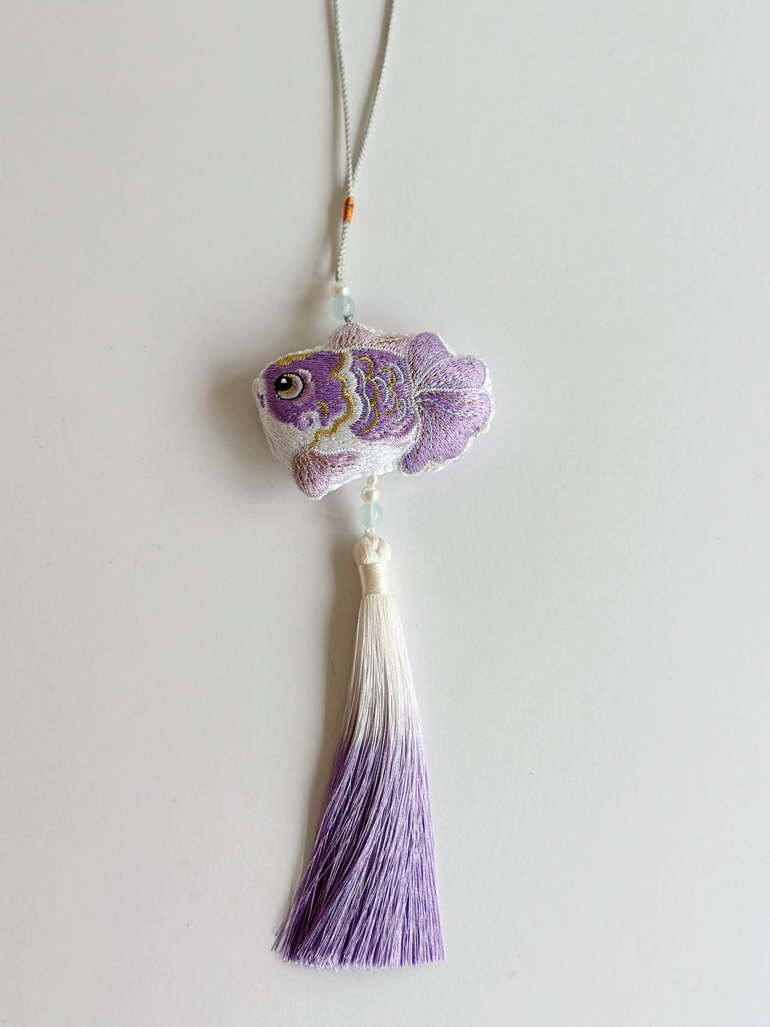 Prosperity Pastel Goldfish Tassel Charm (4 colours)