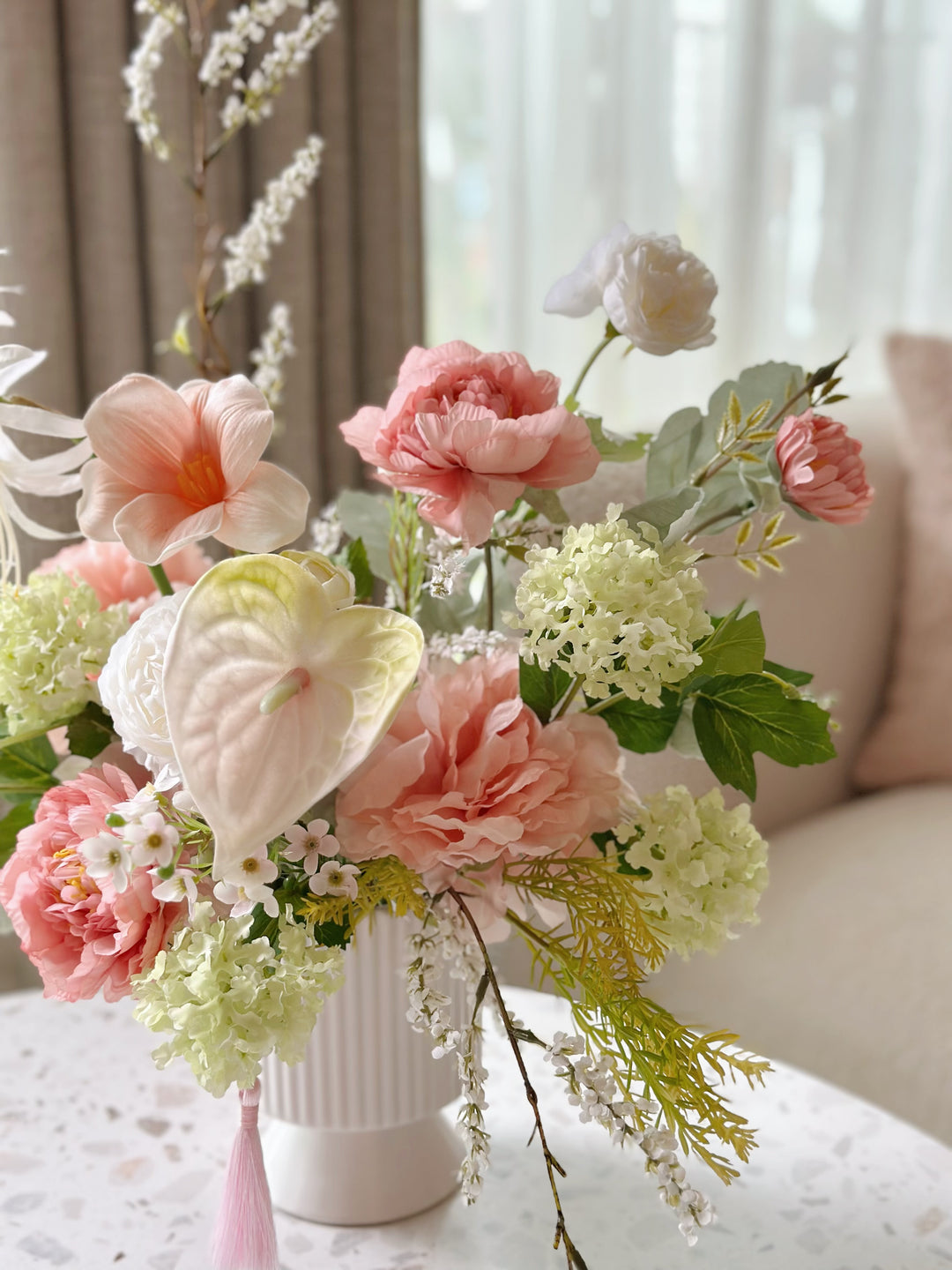 Sherbet Blossoms in the Pot (1-sided)