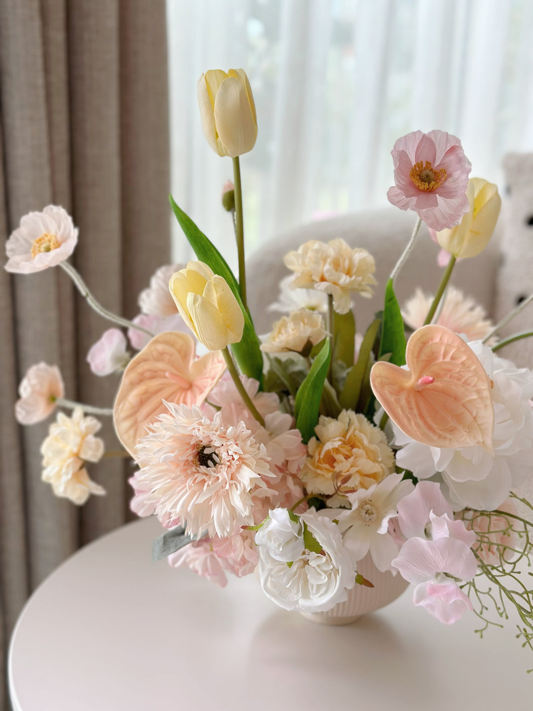 Blushing Spring In The Pot (2-sided)