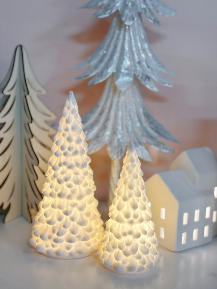 PRE-ORDER (22-29 Nov): Snow-Crested Lumina Porcelain Tree (2 sizes)