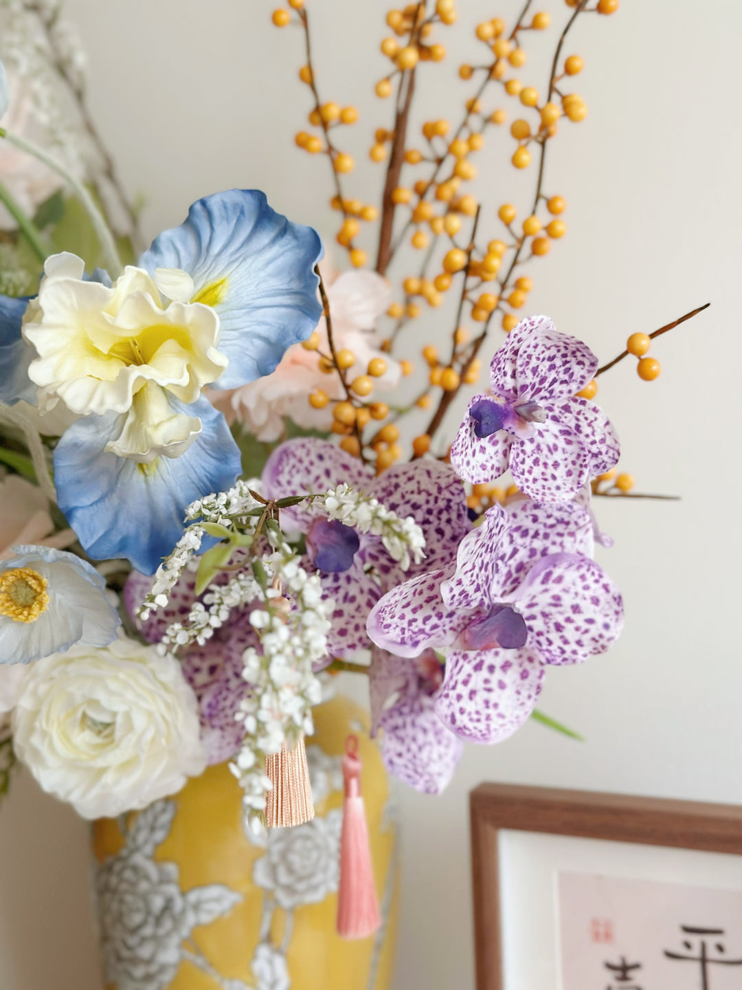 Spring Melody in Oriental Vase (1-sided)