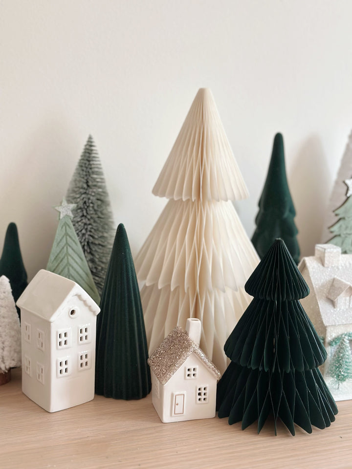 PRE-ORDER (21-25 Nov): Evergreen Fold Paper Tree Set (set of 2)