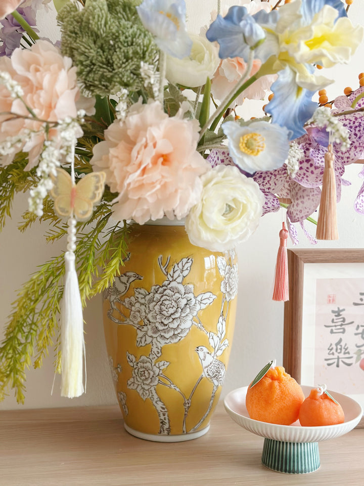 Spring Melody in Oriental Vase (1-sided)