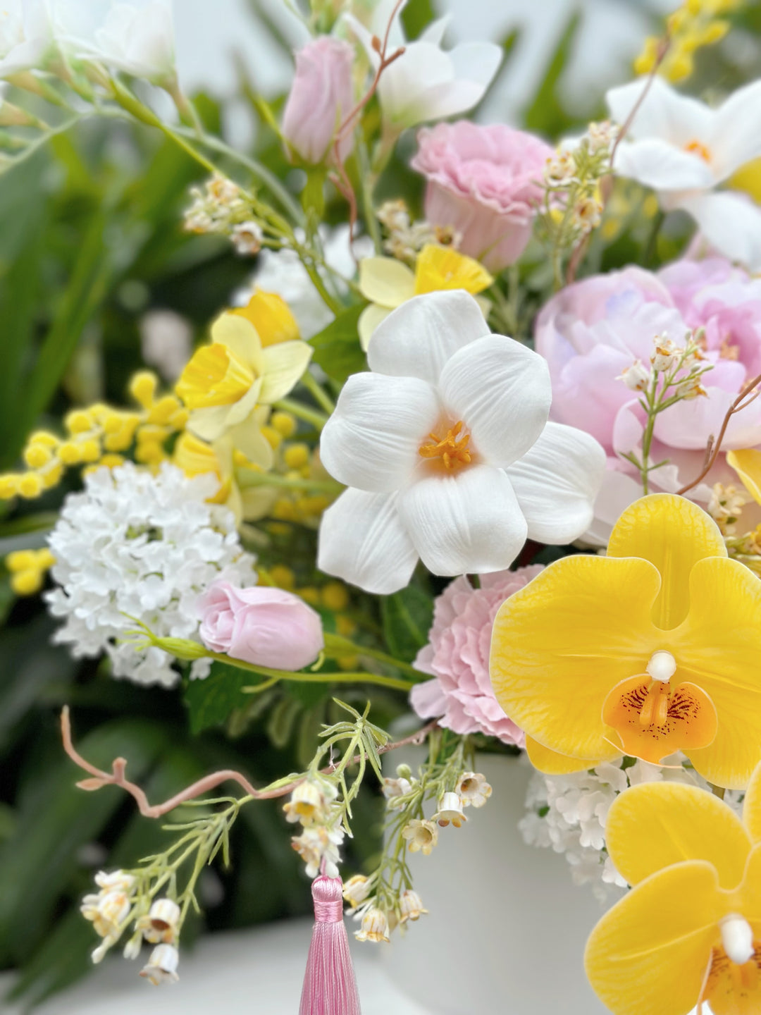 Sunlit Serenity Floral in the Pot (1-sided)