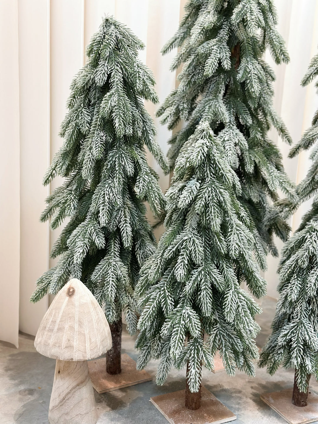 Snow-Kissed Evergreen Pine Trees (5 sizes)