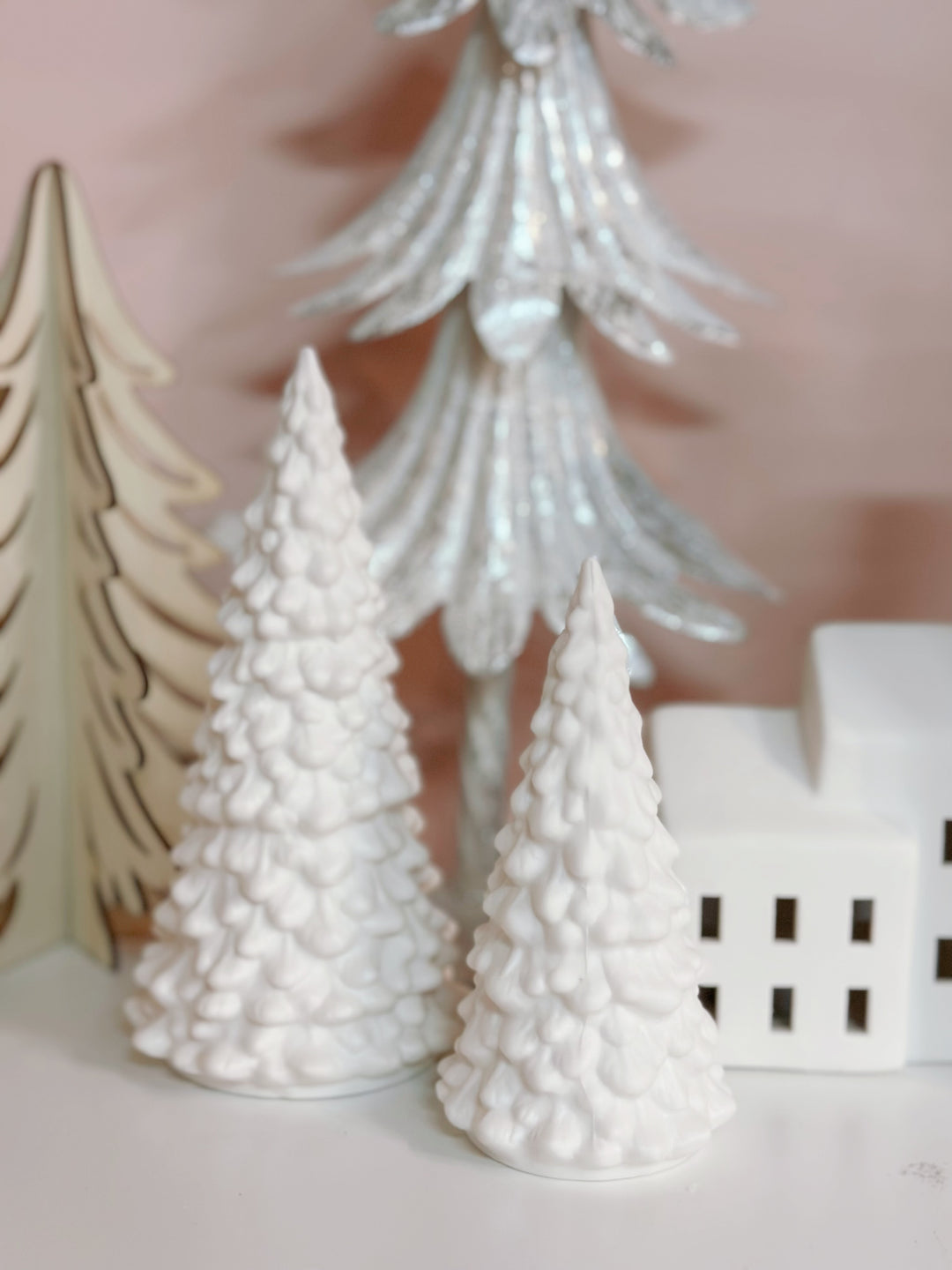 PRE-ORDER (22-29 Nov): Snow-Crested Lumina Porcelain Tree (2 sizes)