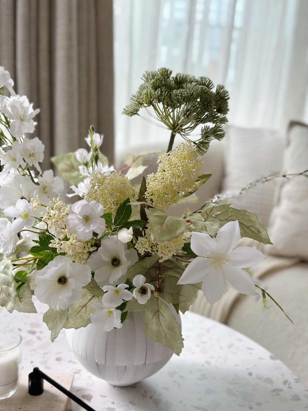 Tranquil Cloud Meadow in the Vase (1-sided)