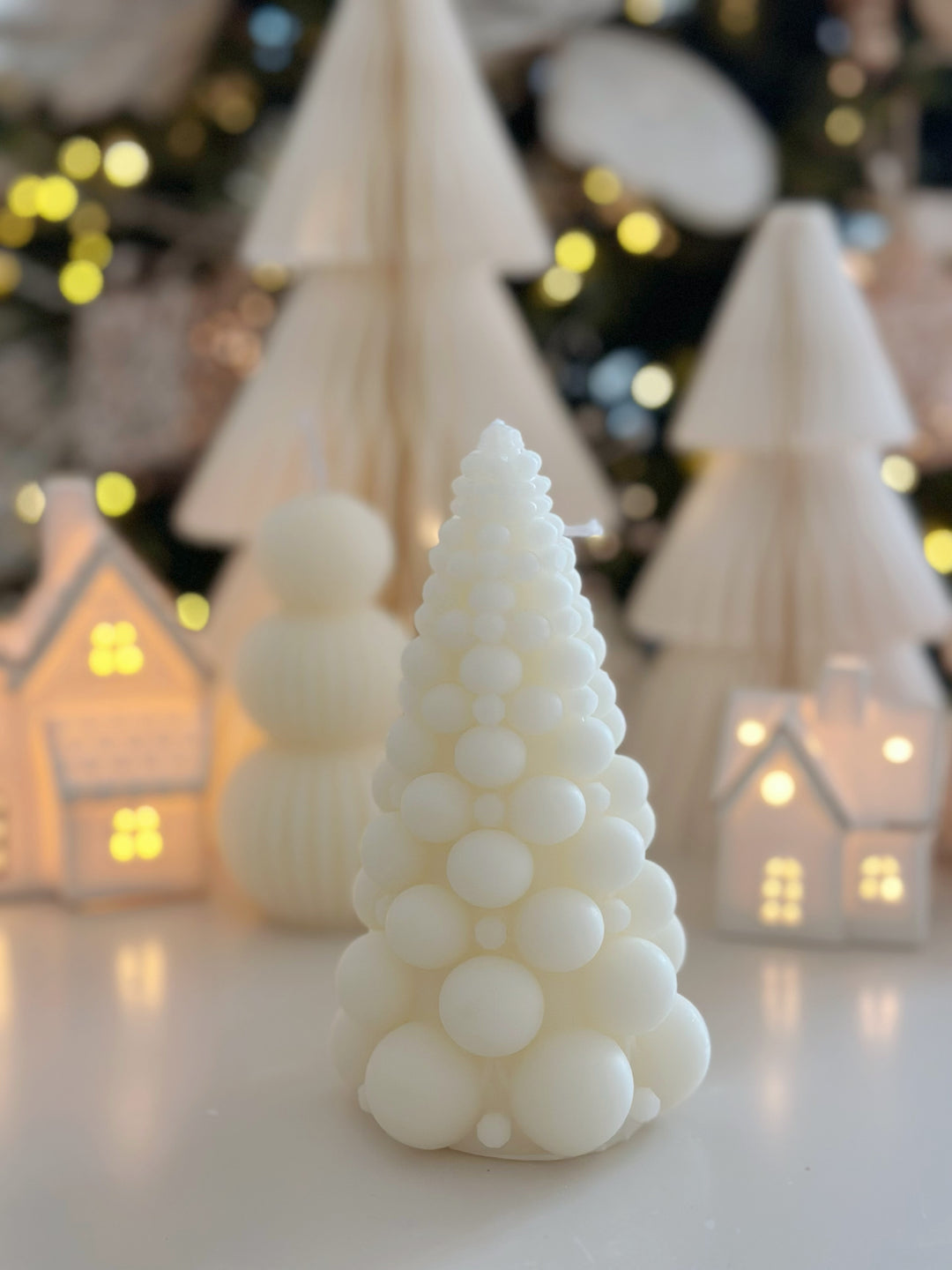 Bauble Tree Candle