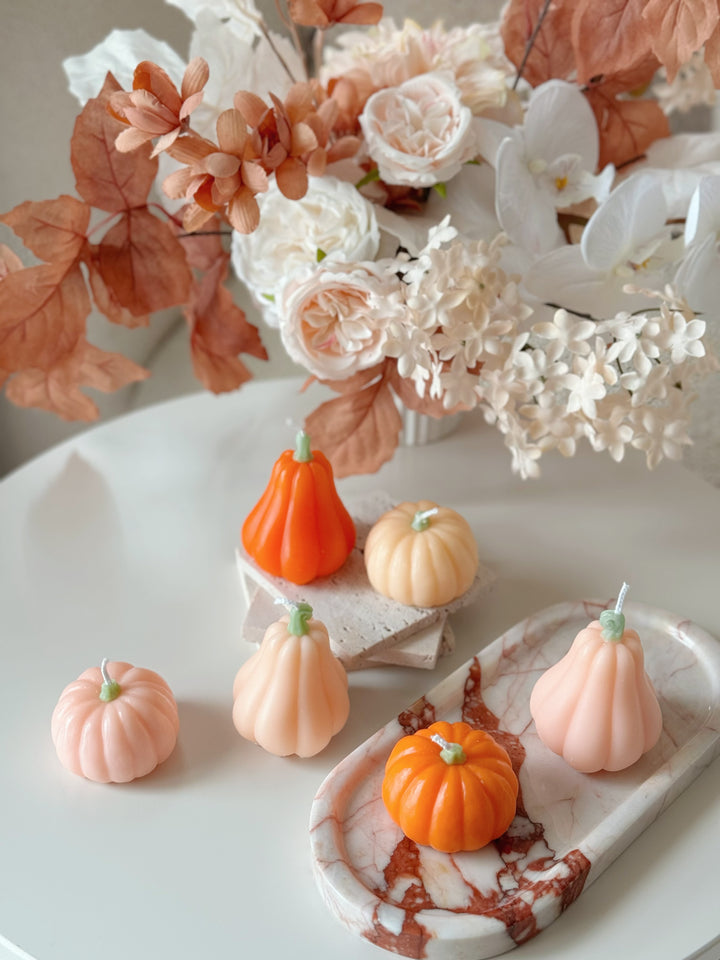 Golden Harvest Pumpkin Candles (6 options)