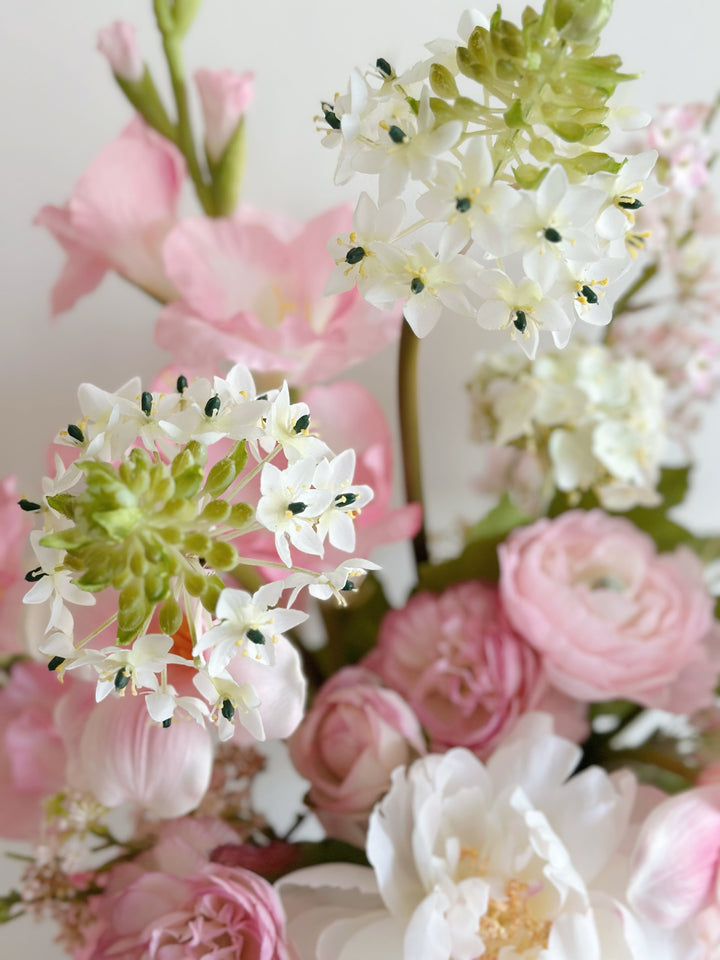 Blooming Fortune in Oriental Vase (1-sided)