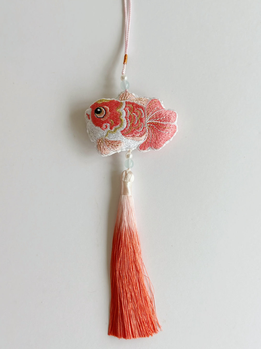 Prosperity Pastel Goldfish Tassel Charm (4 colours)