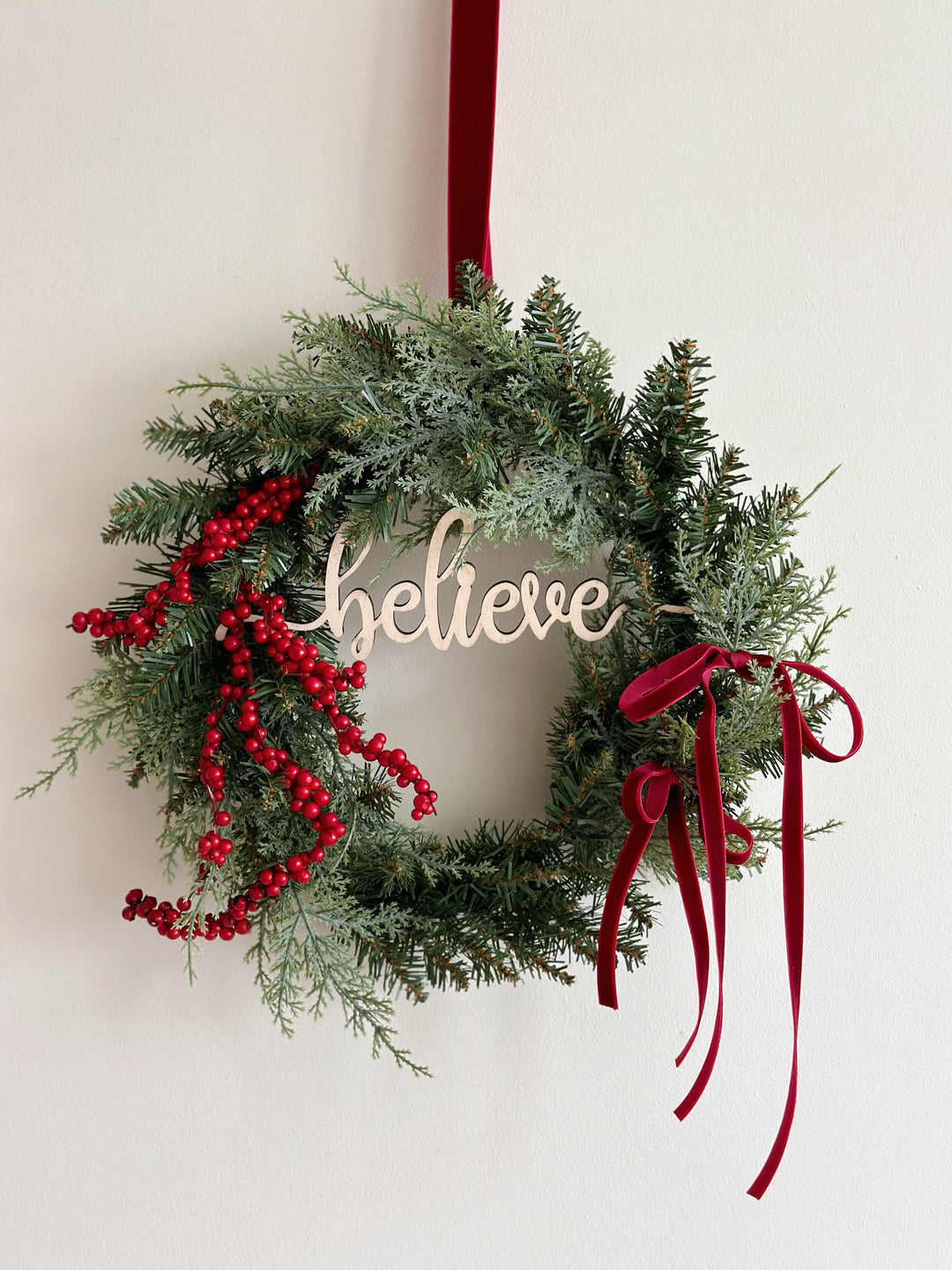 Believe In The Magic Wreath