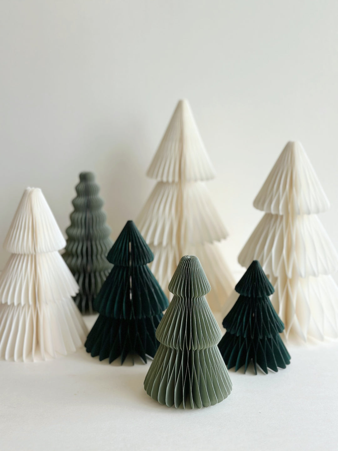 PRE-ORDER (21-25 Nov): Evergreen Fold Paper Tree Set (set of 2)