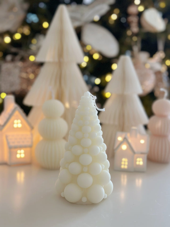 Bauble Tree Candle