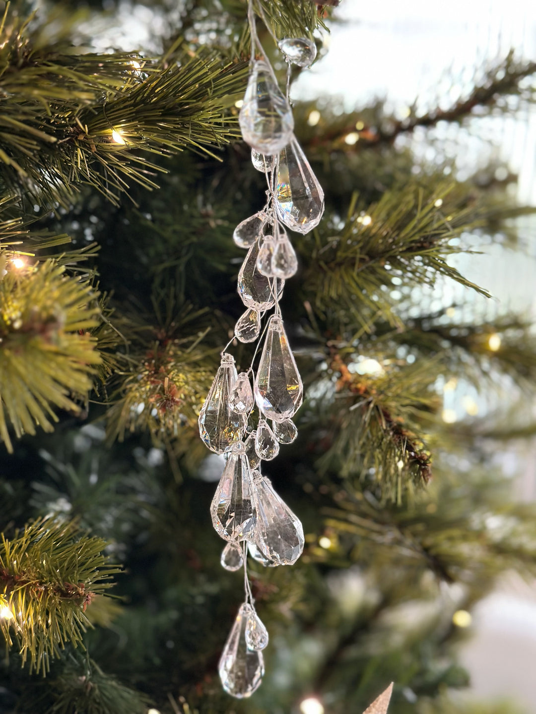 Crystal Cascade Ornament