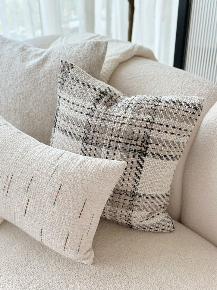 Rustic Tartan Comfort Cushion Cover