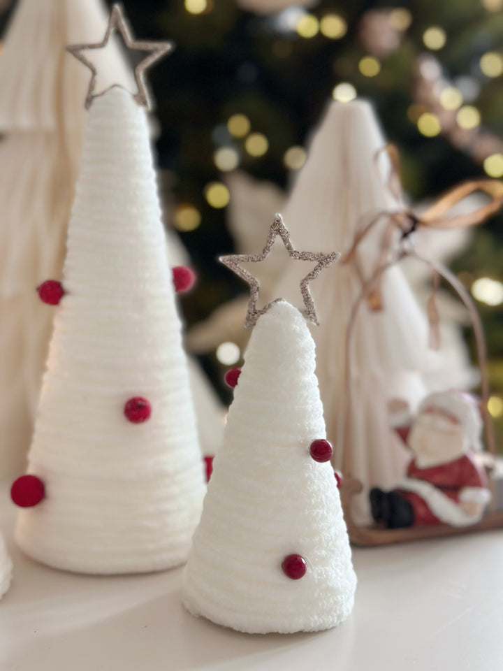 Frosted Elegance Tree Trio (set of 3)