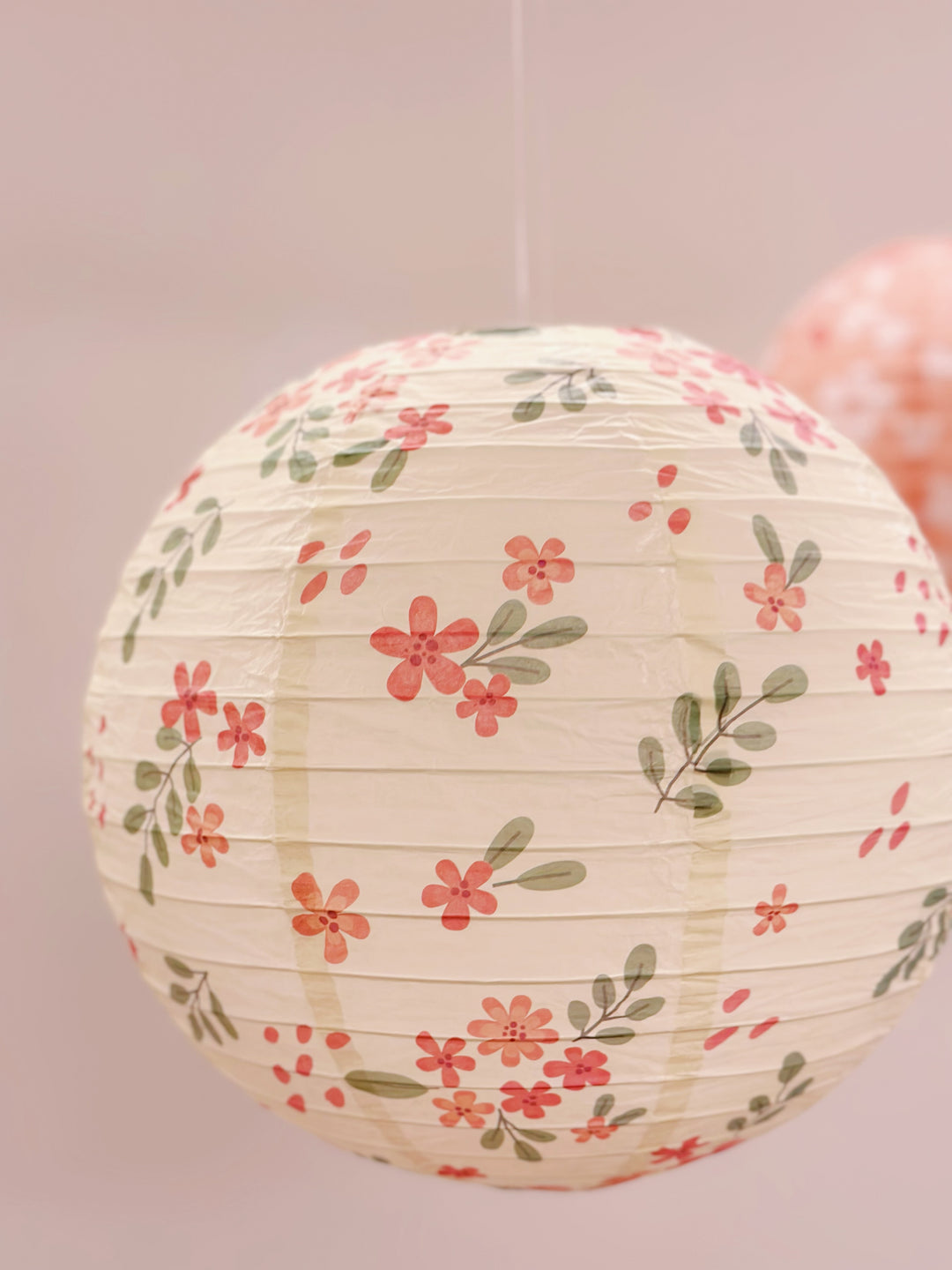 Pastel Blossom Paper Lanterns (set of 3)