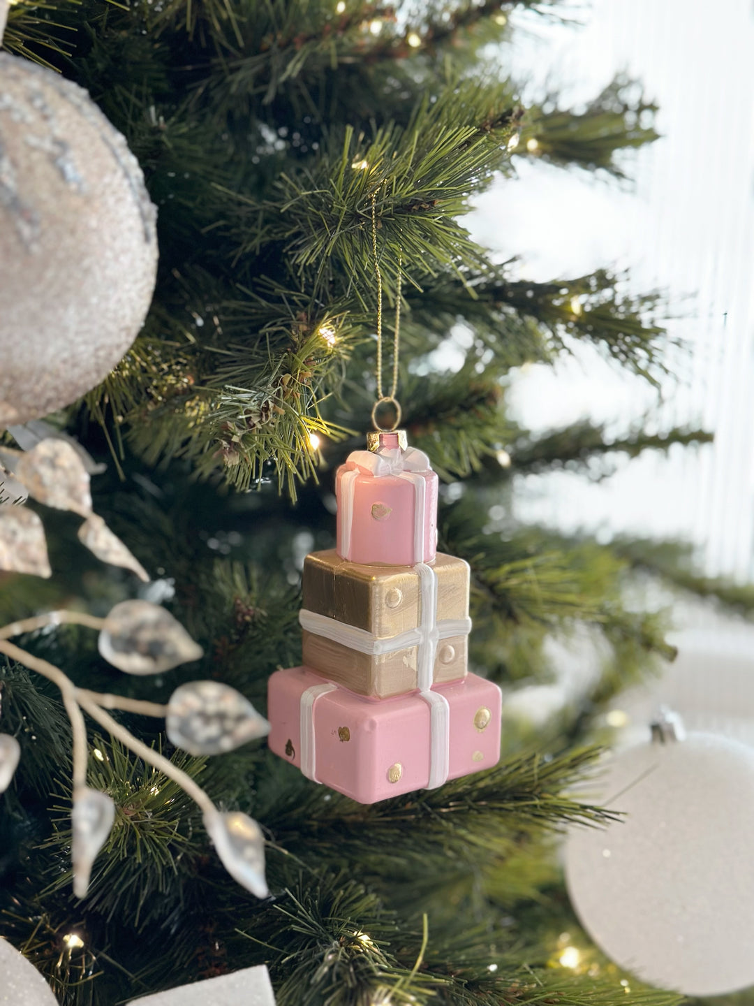 Stacked Gifts Ornament