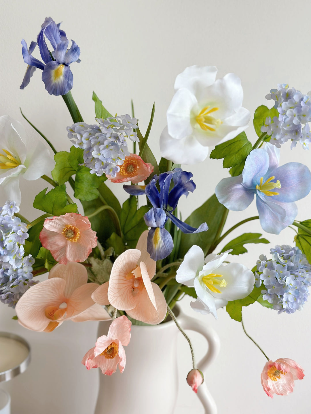 Coral Spring Serenade Bouquet (front facing)