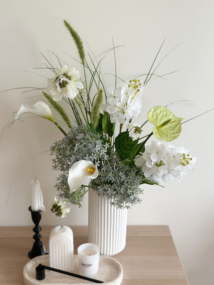 Verdant Whisper in Vase (1-sided)