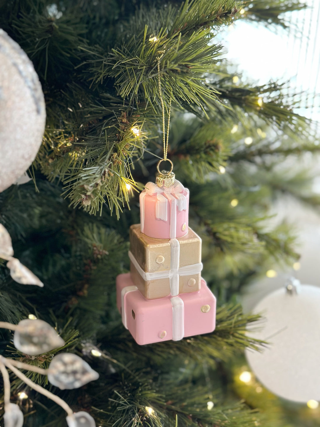 Stacked Gifts Ornament