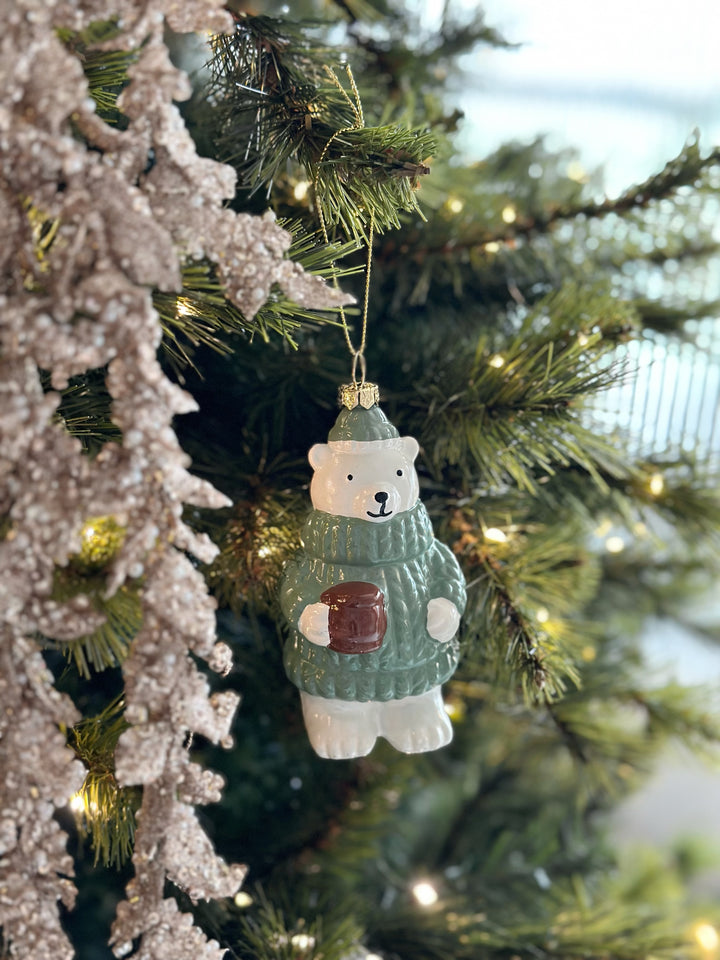 Cozy Cocoa Polar Ornament