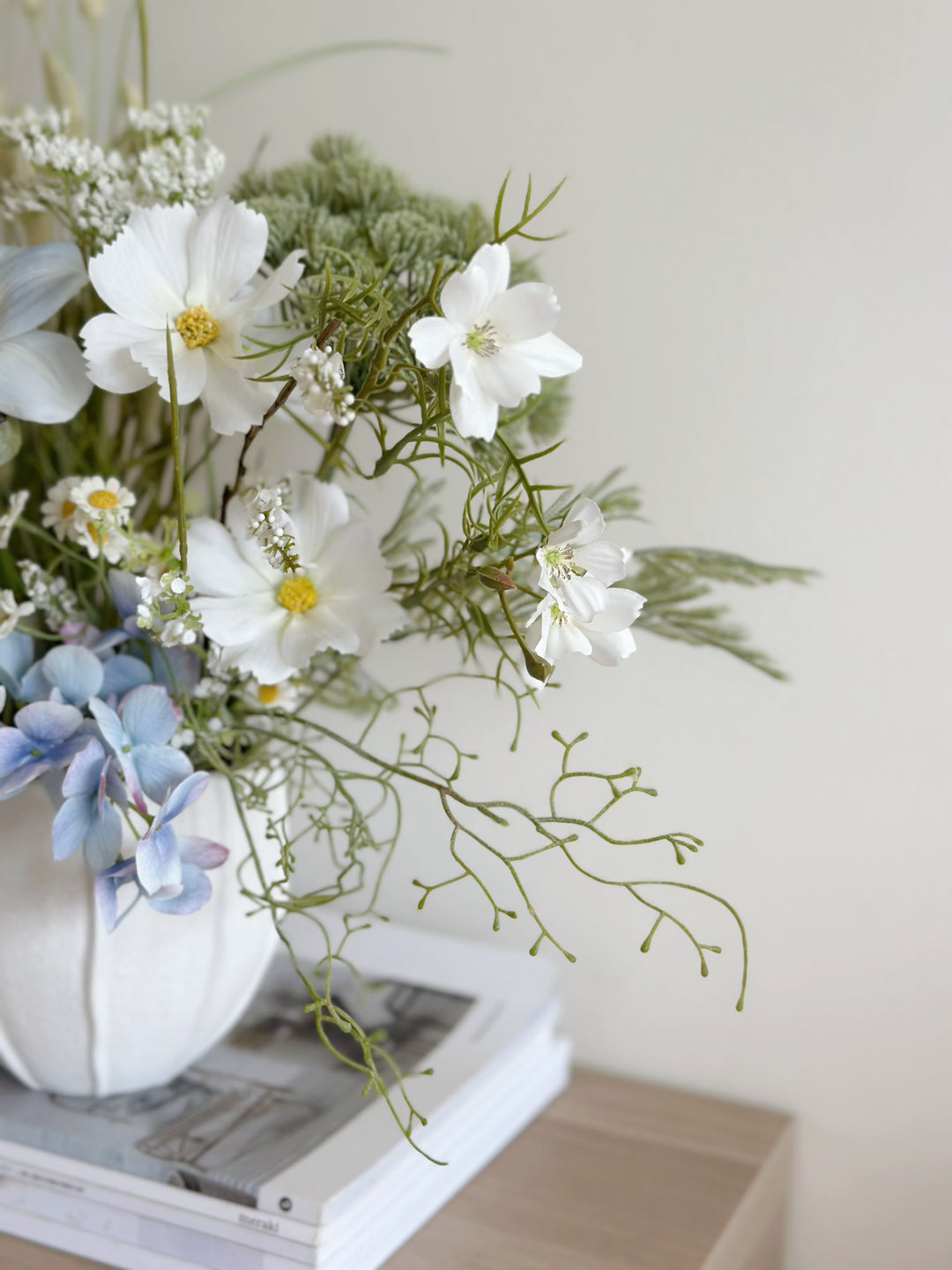 Cloud Kissed Wildflower Garden In The Pot (1-sided)