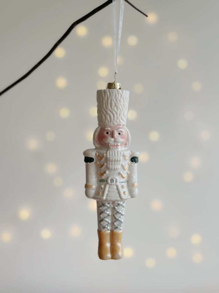 Golden Nutcracker Ornament