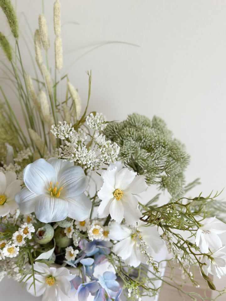 Cloud Kissed Wildflower Garden In The Pot (1-sided)