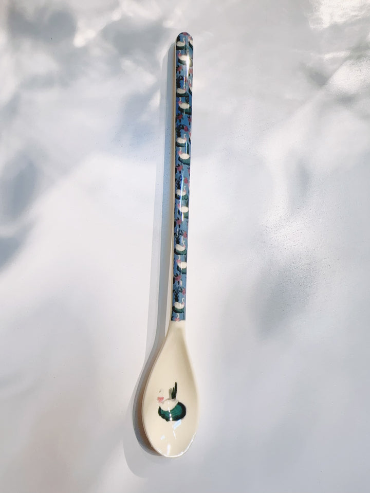 A New York Minute Melamine Latte Spoon