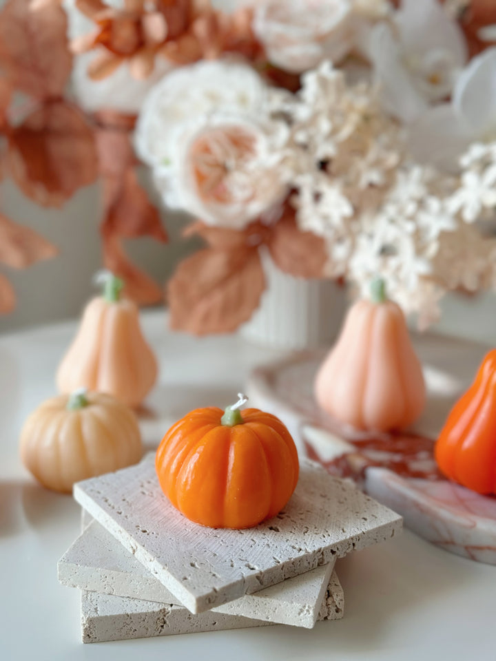 Golden Harvest Pumpkin Candles (6 options)