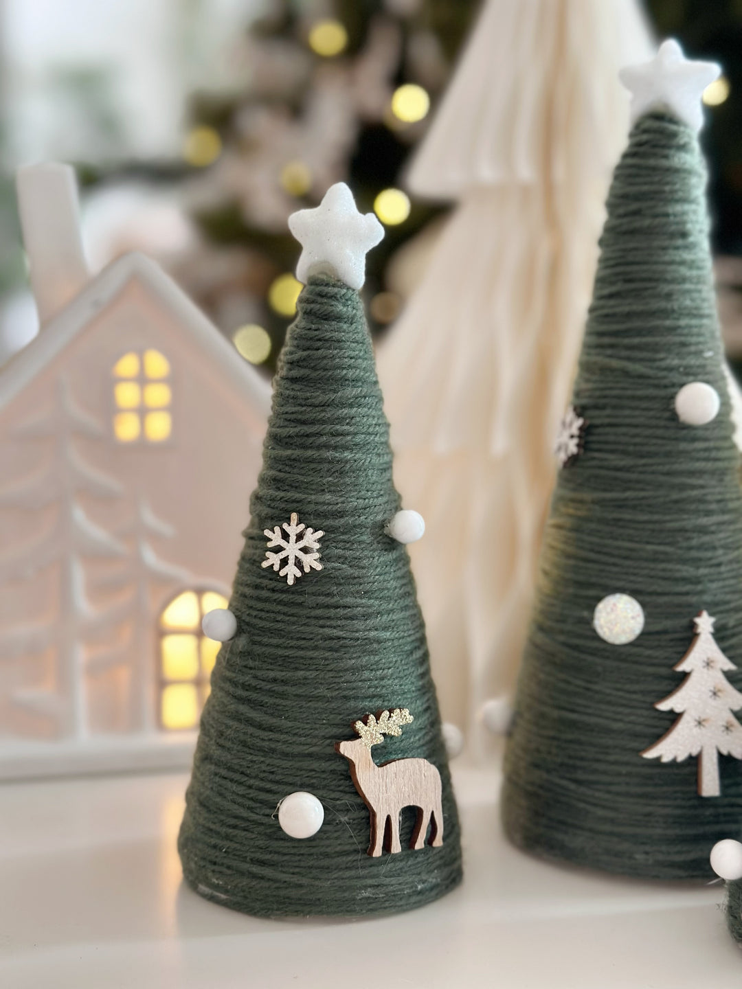 Nordic Whimsy Tree Trio (set of 3)