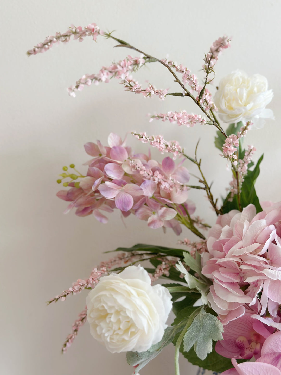 Spring Radiance in Sapphire Blossom Vase (front facing)