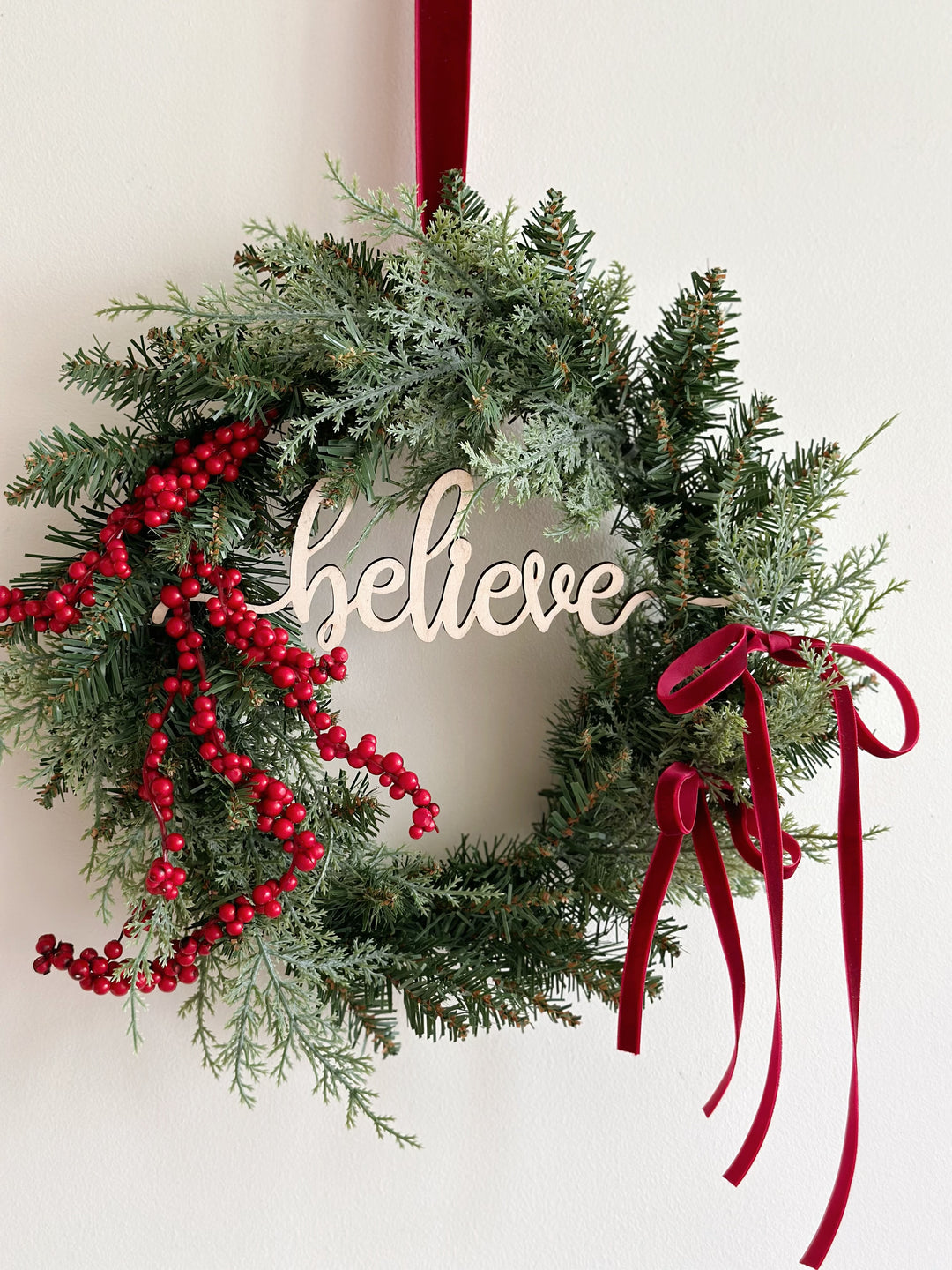 Believe In The Magic Wreath